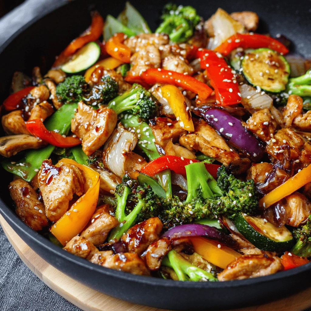 Teriyaki Chicken and Vegetables: A Delicious and Healthy Stir-Fry