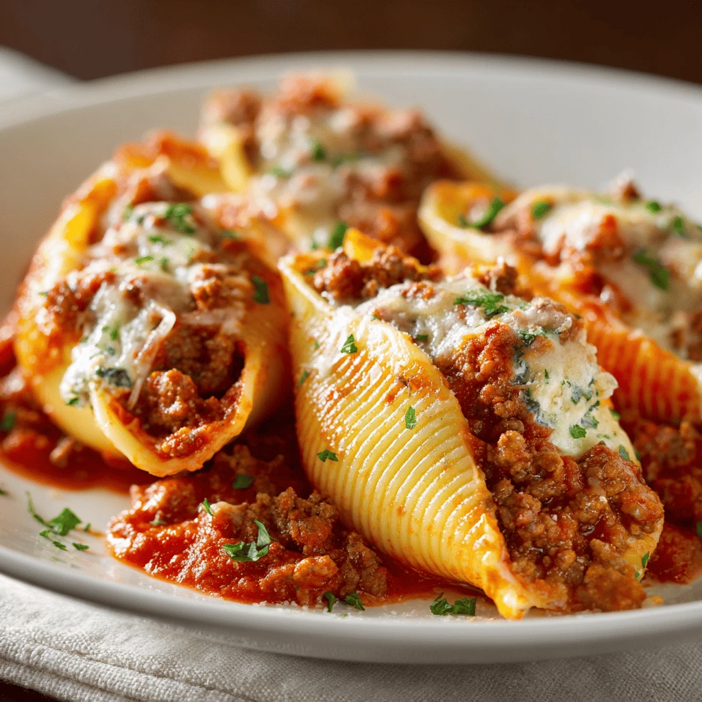 Cheesy Beef Stuffed Shells: The Ultimate Comfort Food Recipe