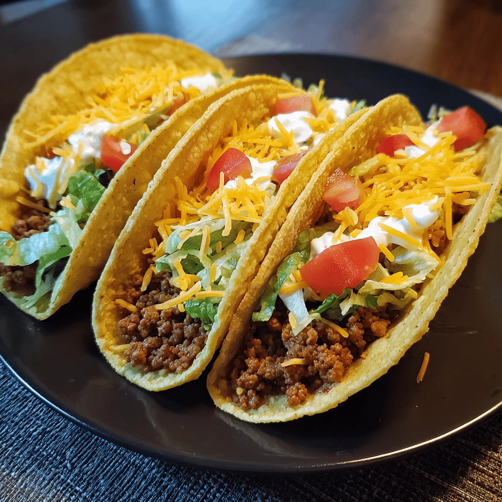 Ground Beef Tacos with Cheese: A Classic Recipe Perfected