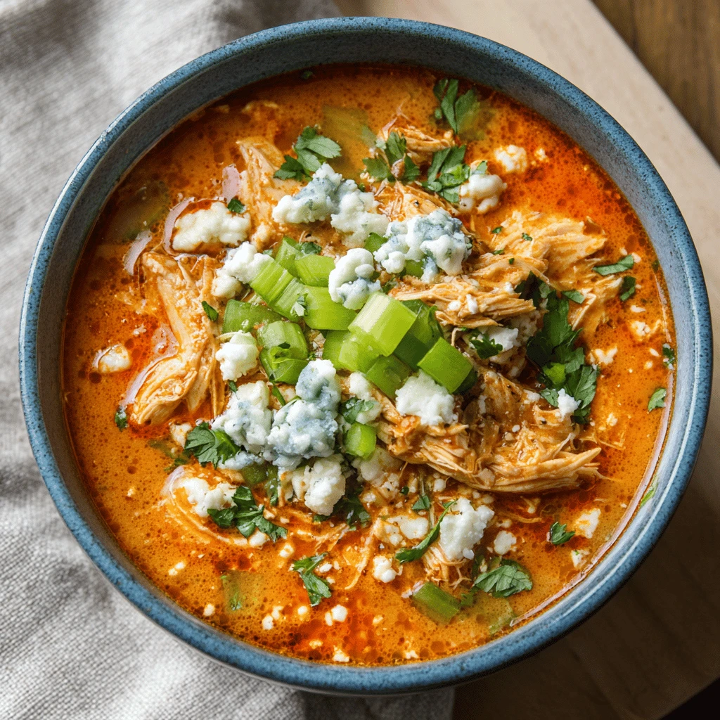 Crockpot Buffalo Chicken Soup: A Flavorful and Easy Meal