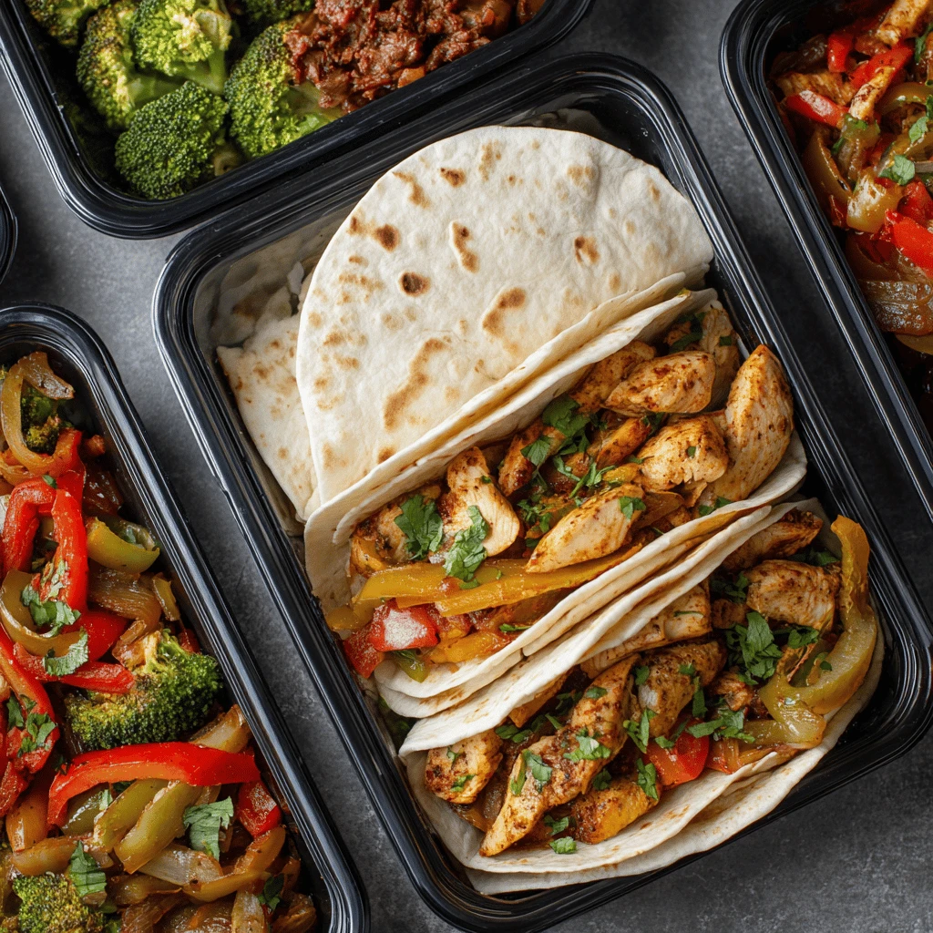 Chicken Fajita Wrap Meal Prep: Your Guide to Delicious & Healthy Lunches