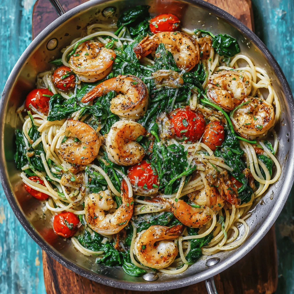 Spinach and Shrimp Pasta: A Delicious and Nutritious Delight