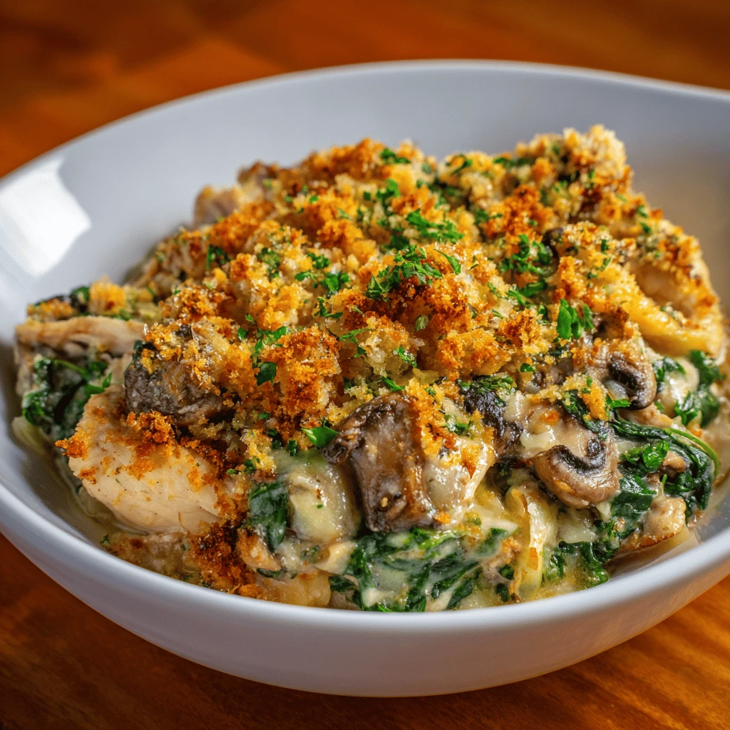 Spinach and Chicken Casserole: A Comforting Classic Reimagined