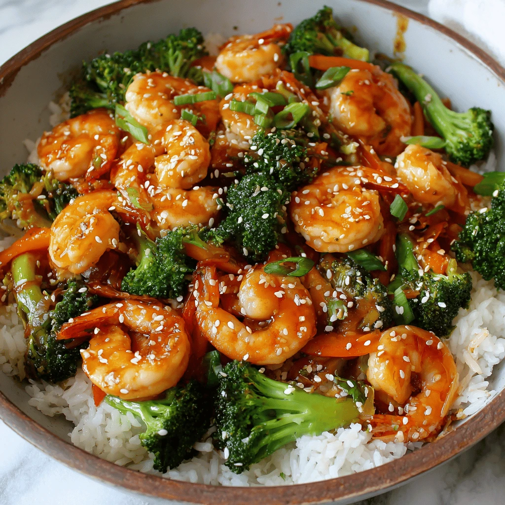 Easy Recipe Shrimp Stir-Fry