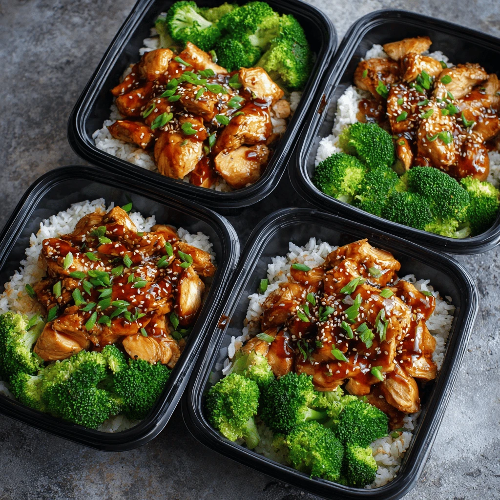 Chicken Teriyaki Meal Prep Bowls: Your Guide to Easy, Healthy Lunches