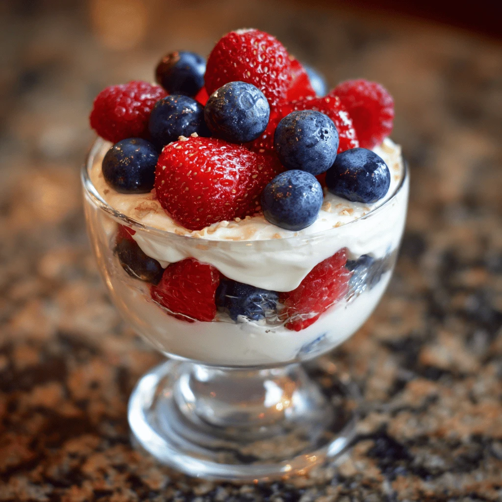 Greek Yogurt Berry Parfait: Healthy Snacks