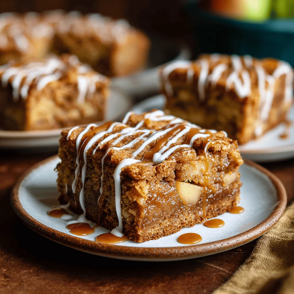 Apple Cinnamon Blondies: The Perfect Thanksgiving Dessert