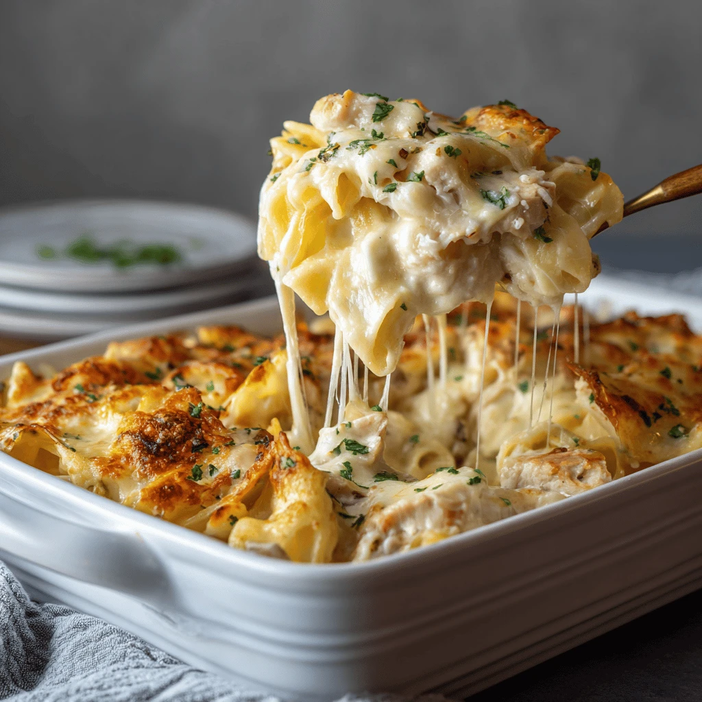 Creamy Chicken Alfredo Bake: A Comfort Food Classic