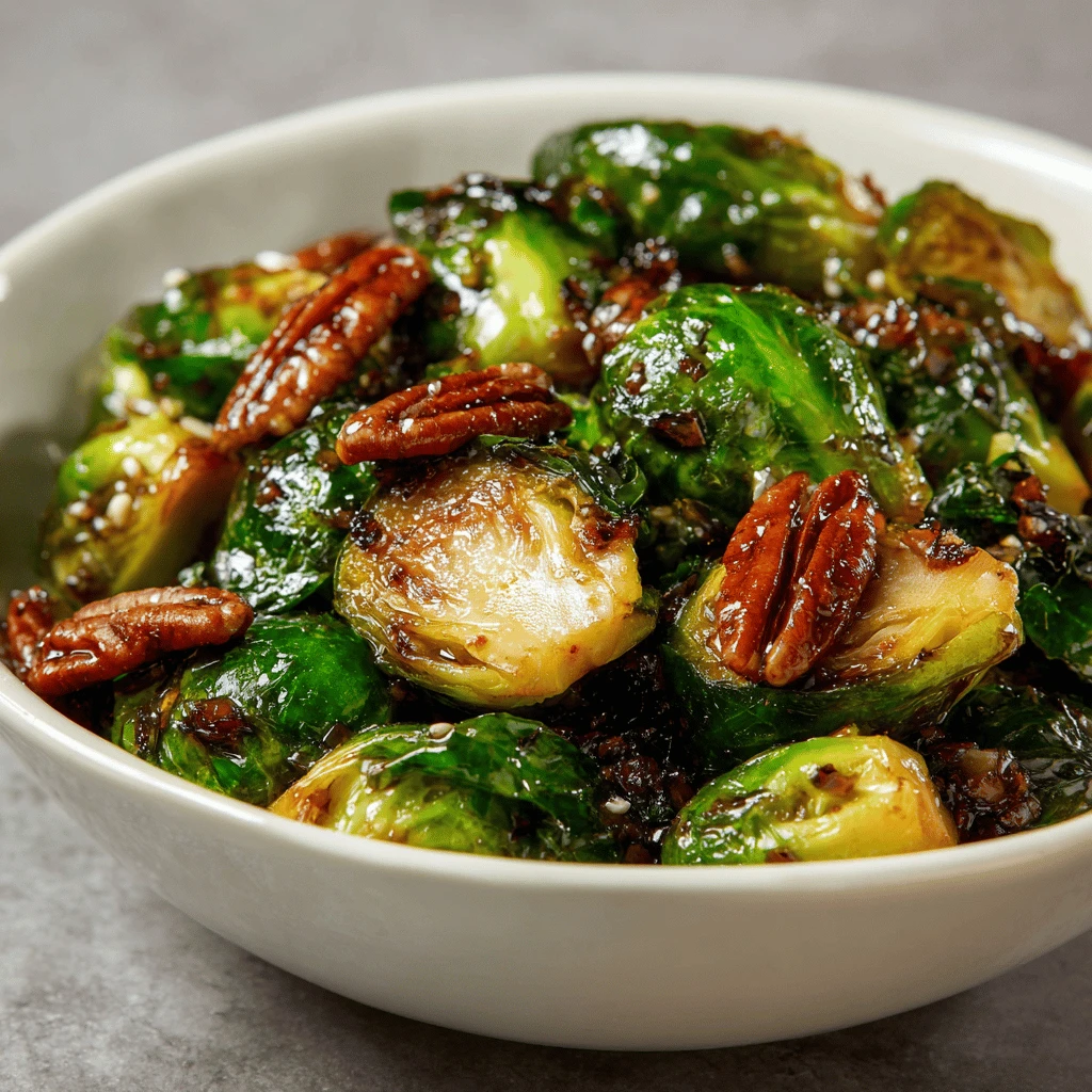 Maple Balsamic Brussels Sprouts for Thanksgiving: A Crowd-Pleasing Recipe
