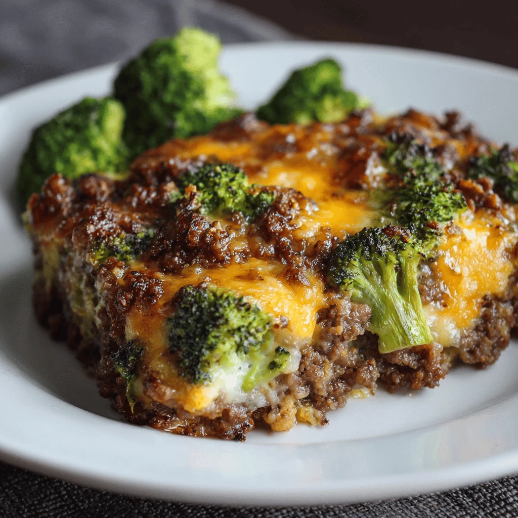 Cheesy Beef and Broccoli Bake: A Comfort Food Classic