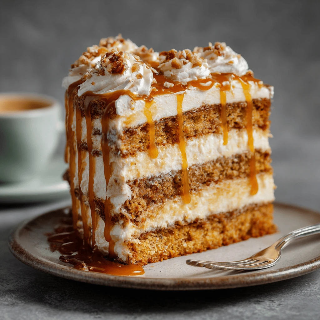 Pumpkin Pie Layer Cake for Thanksgiving