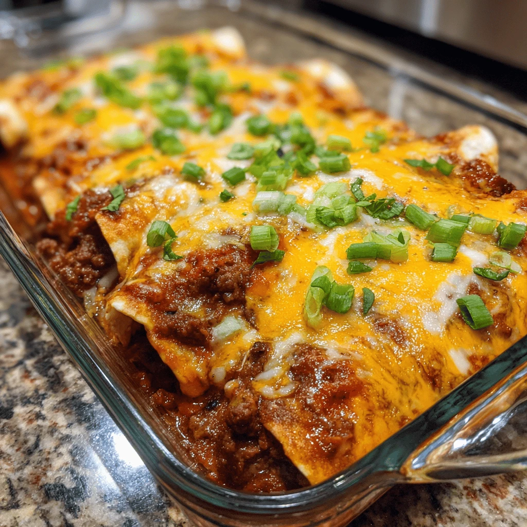 Easy Recipe Beef Enchiladas