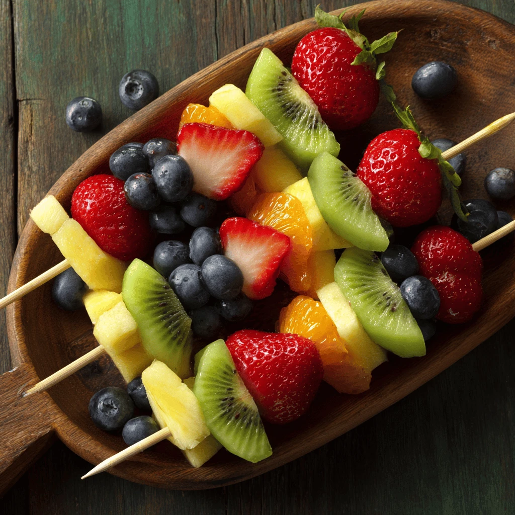 Fruit Kabobs Snack: A Colorful and Healthy Treat