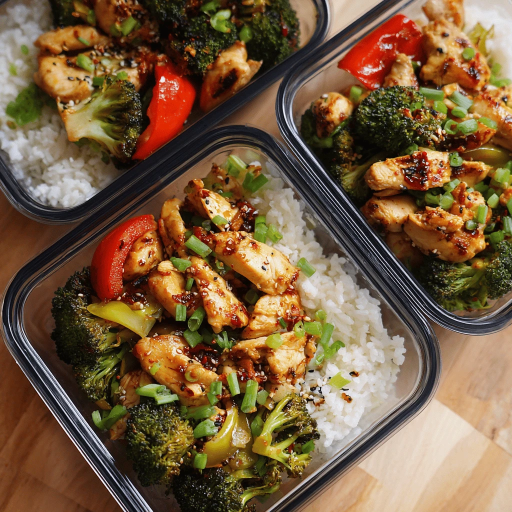 Chicken Stir-Fry Meal Prep Ideas