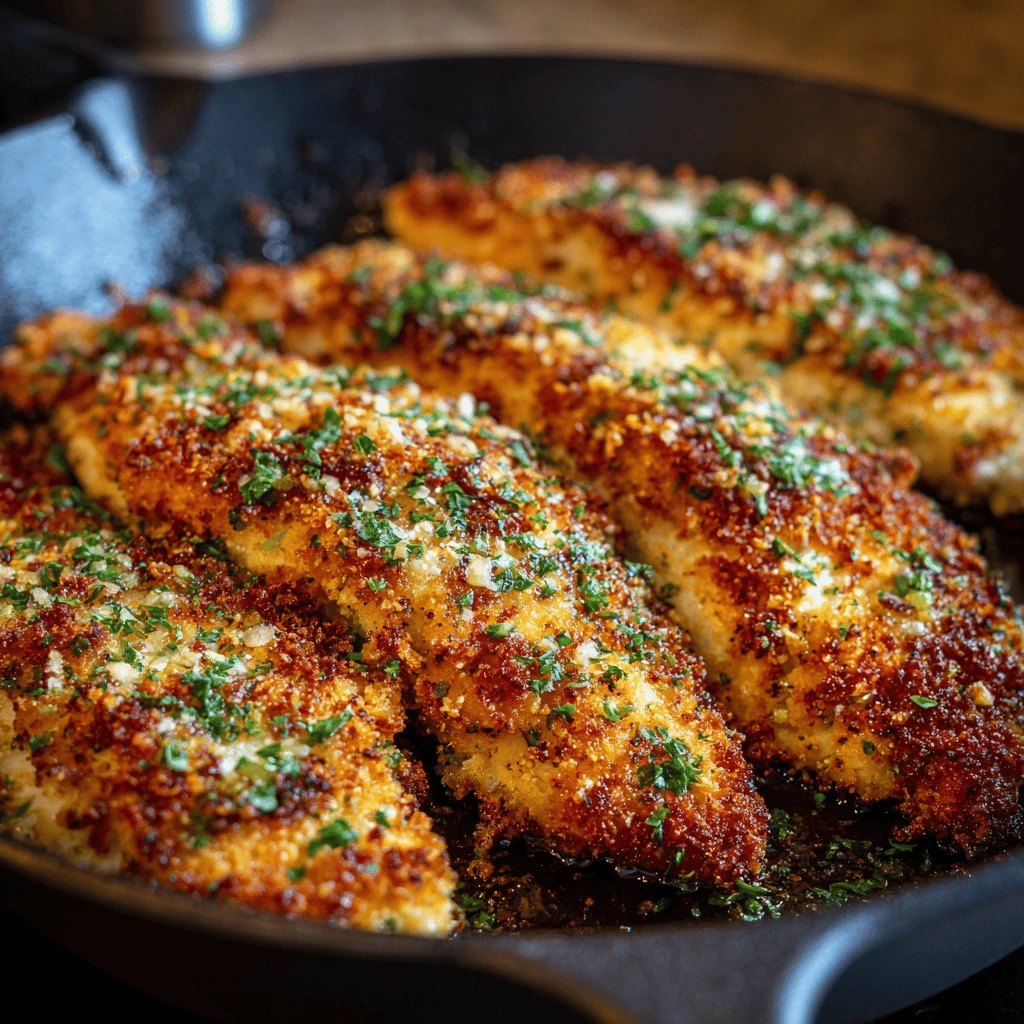 Garlic Parmesan Crusted Chicken: A Crispy, Flavor-Packed Delight