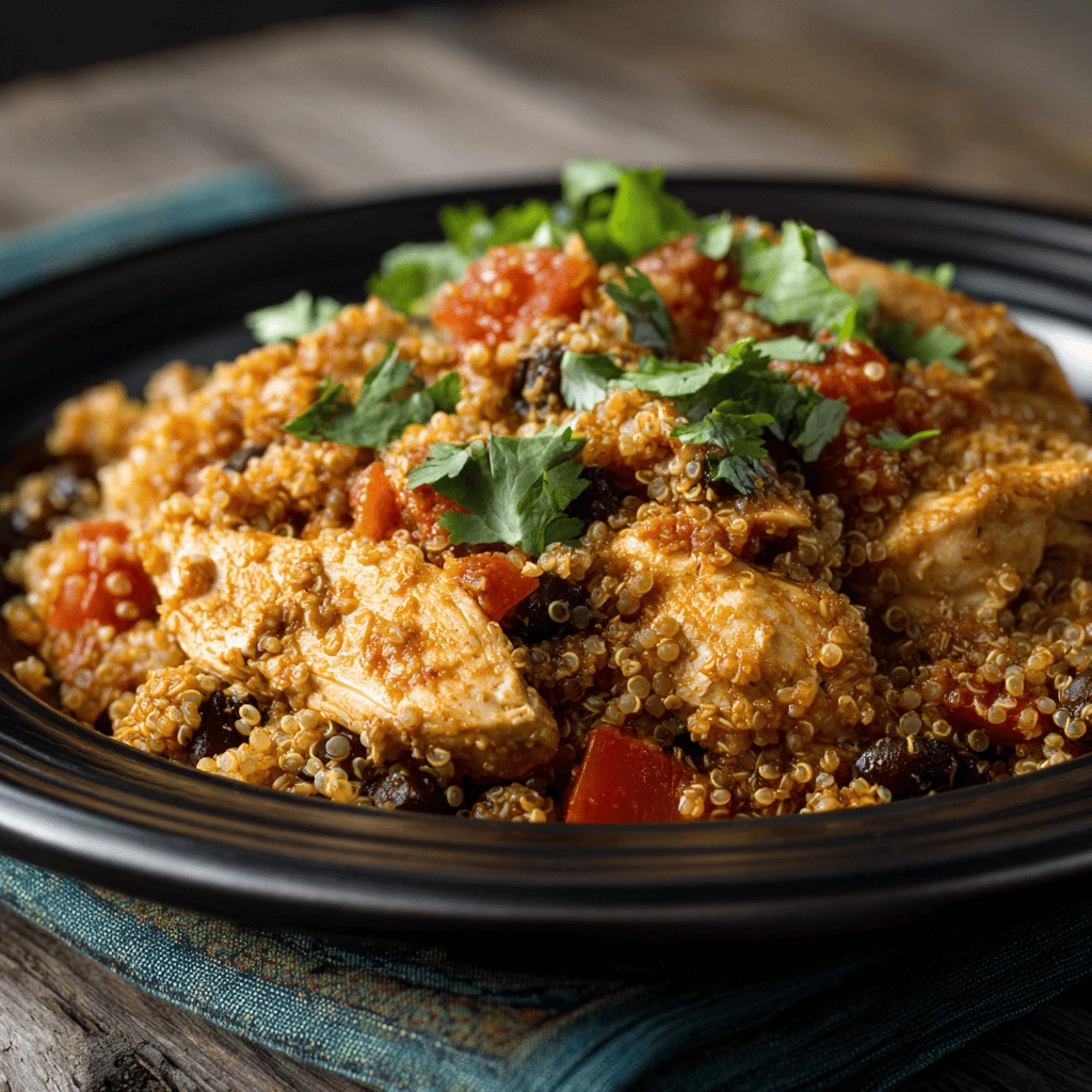 Slow Cooker Chicken and Quinoa: A Healthy and Flavorful Meal