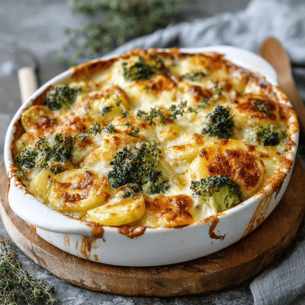 Cheesy Broccoli and Potato Bake: A Comfort Food Classic