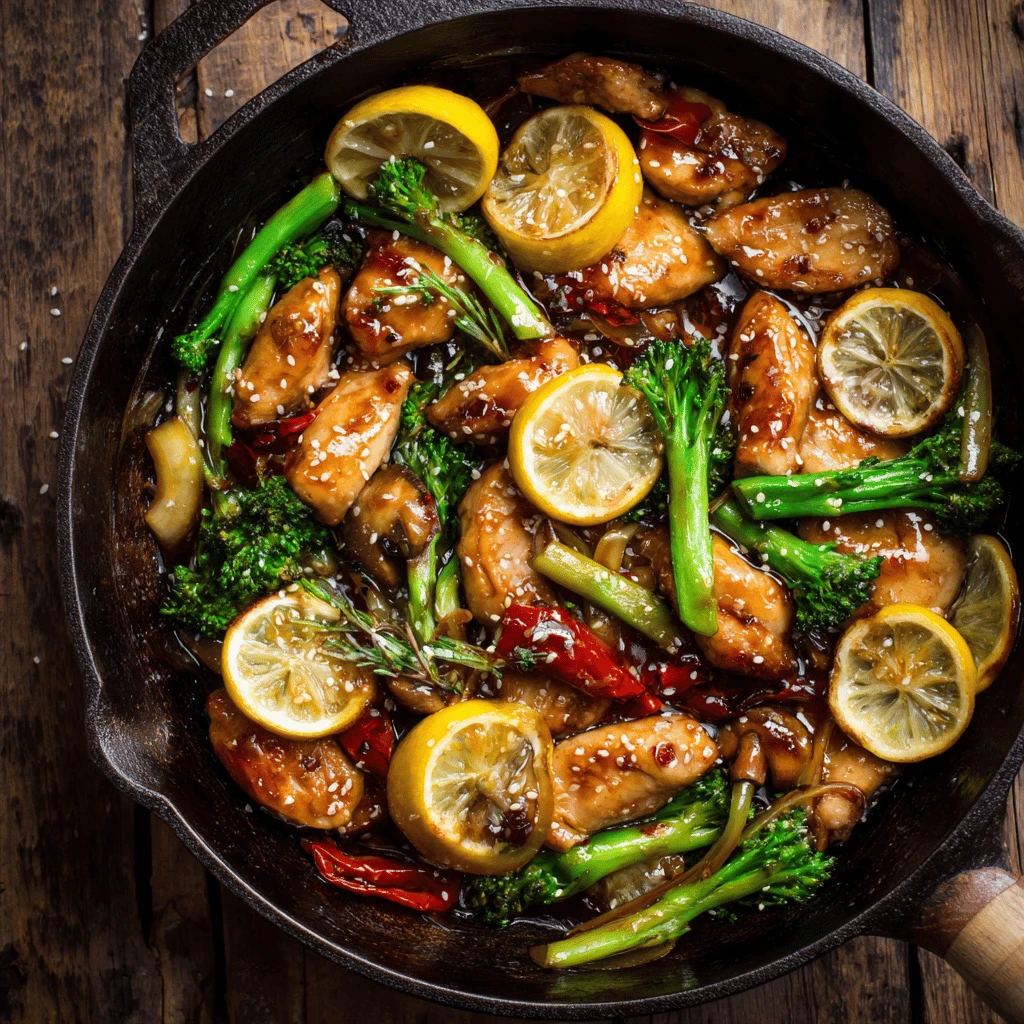 Honey Lemon Chicken Stir-Fry