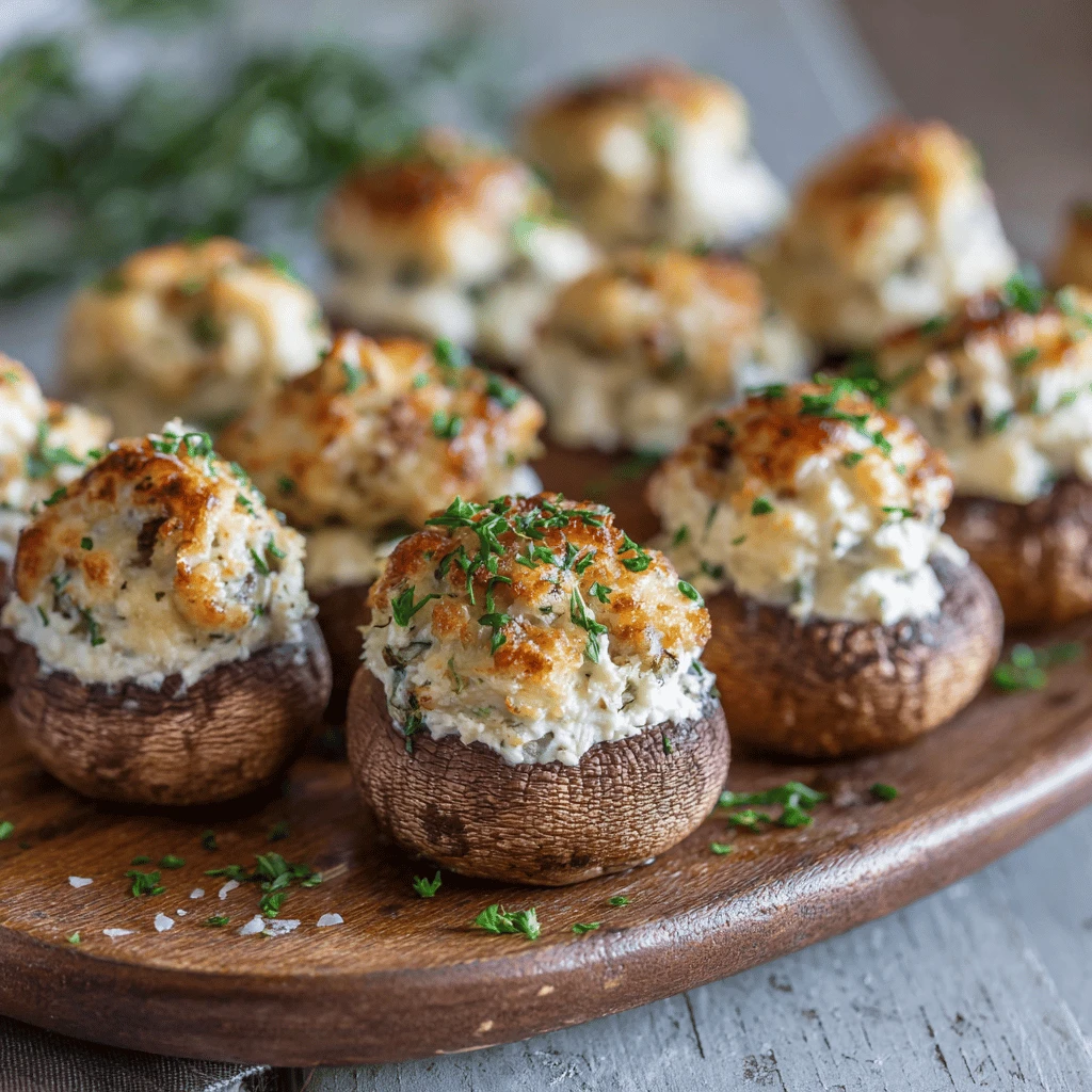 Stuffed Mushrooms with Cream Cheese: The Perfect Thanksgiving Appetizer