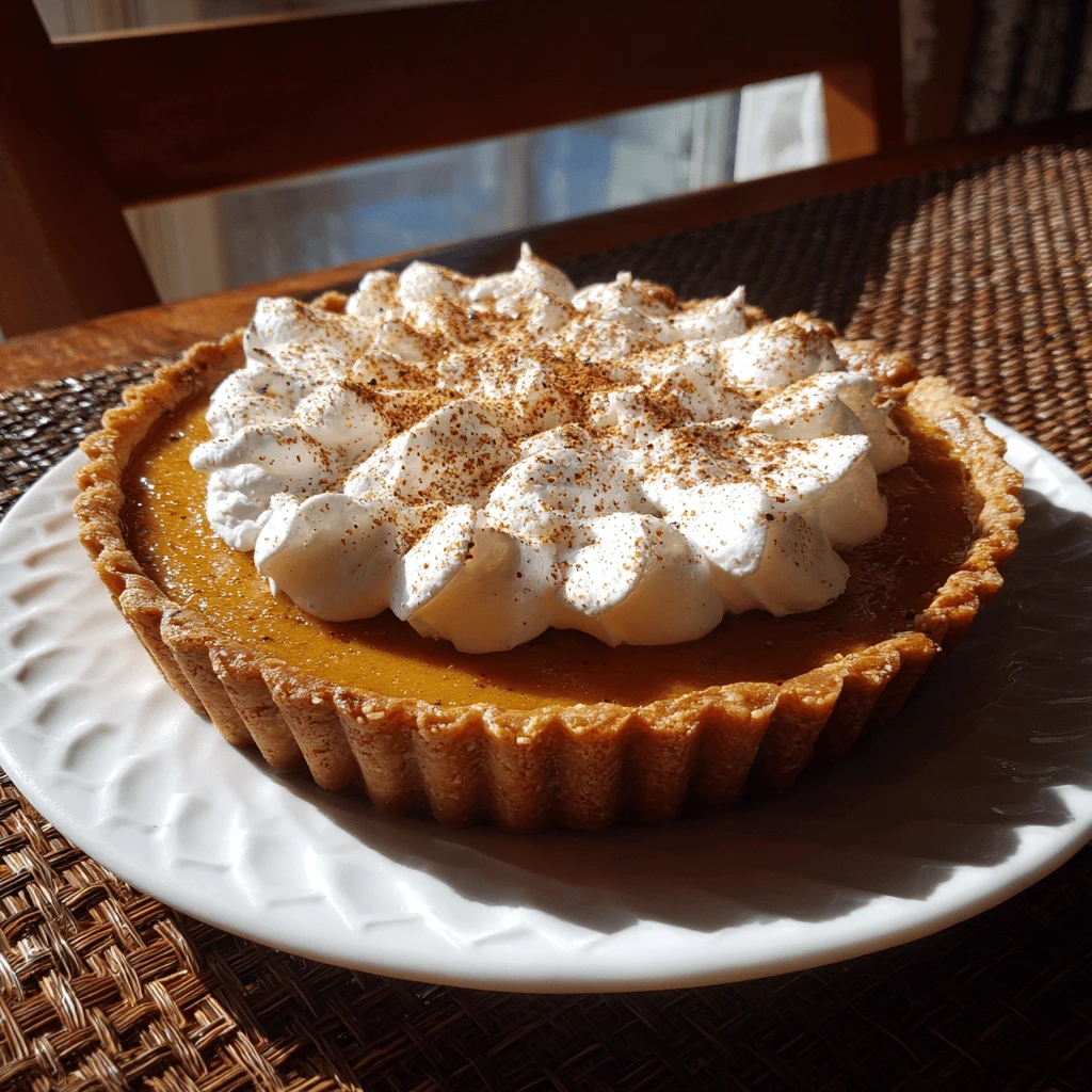 Spiced Pumpkin Pie for Thanksgiving: A Classic Holiday Dessert