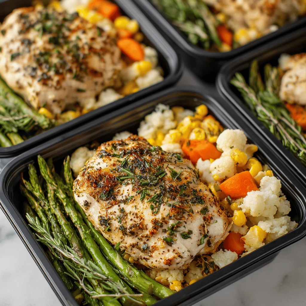 Garlic Herb Chicken Meal Prep: Delicious & Healthy Recipes for the Week