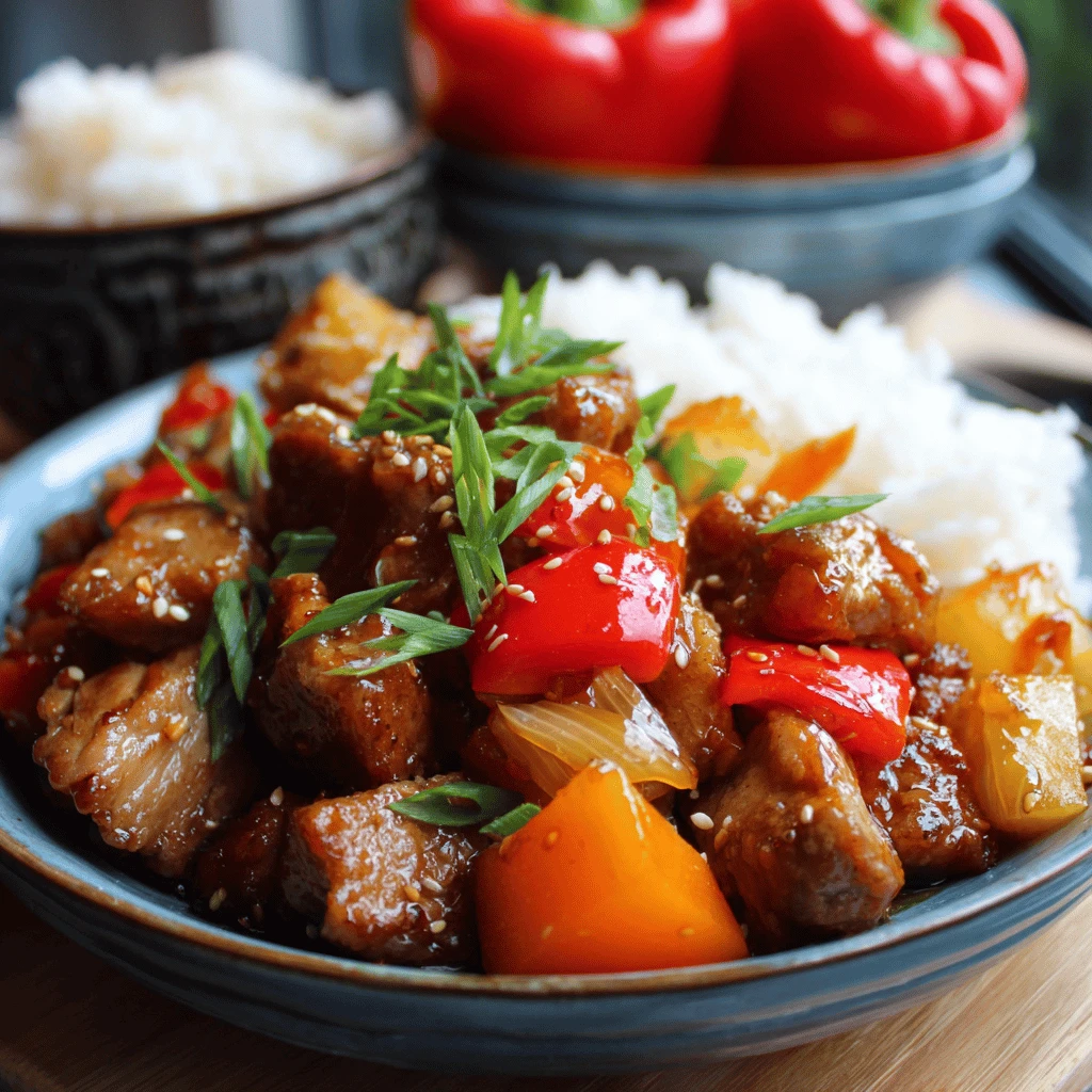 Easy Recipe: Sweet and Sour Pork