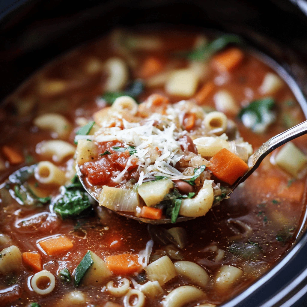 Crockpot Minestrone Soup: A Hearty & Healthy One-Pot Meal