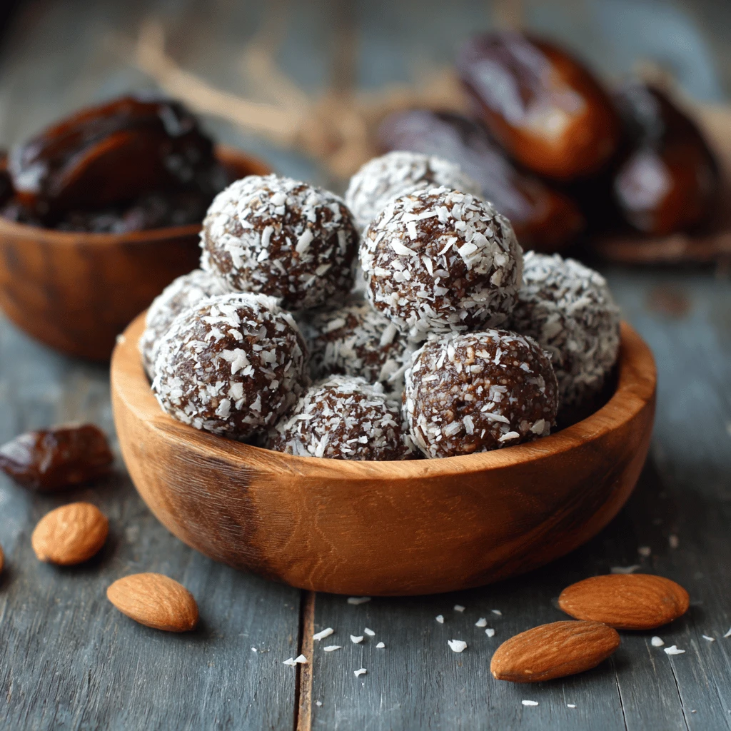 Chocolate Coconut Energy Bites: The Perfect No-Bake Snack