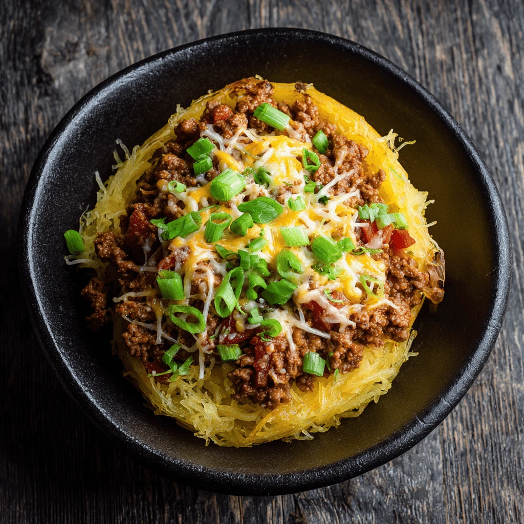 Spaghetti Squash with Ground Beef: A Healthy and Delicious Meal