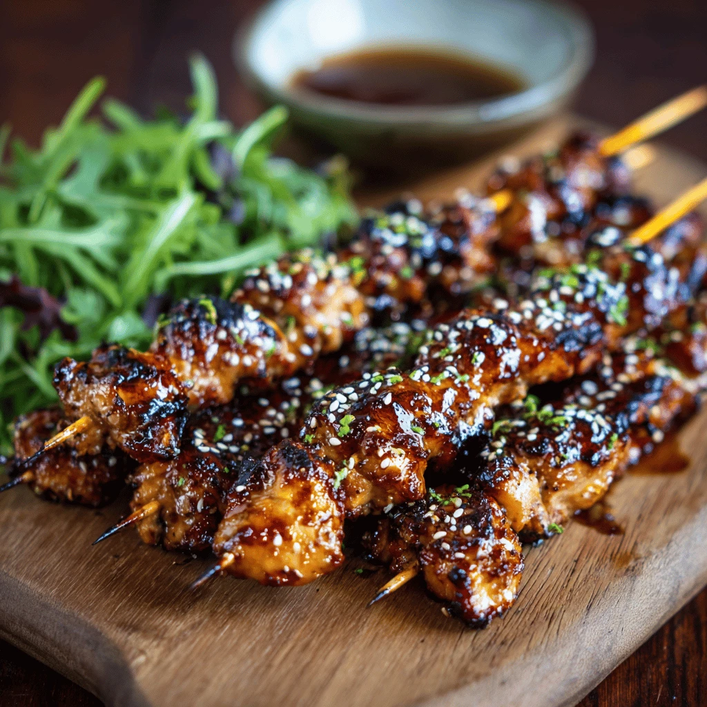 Honey Soy Chicken Skewers: A Flavorful Grilling Delight