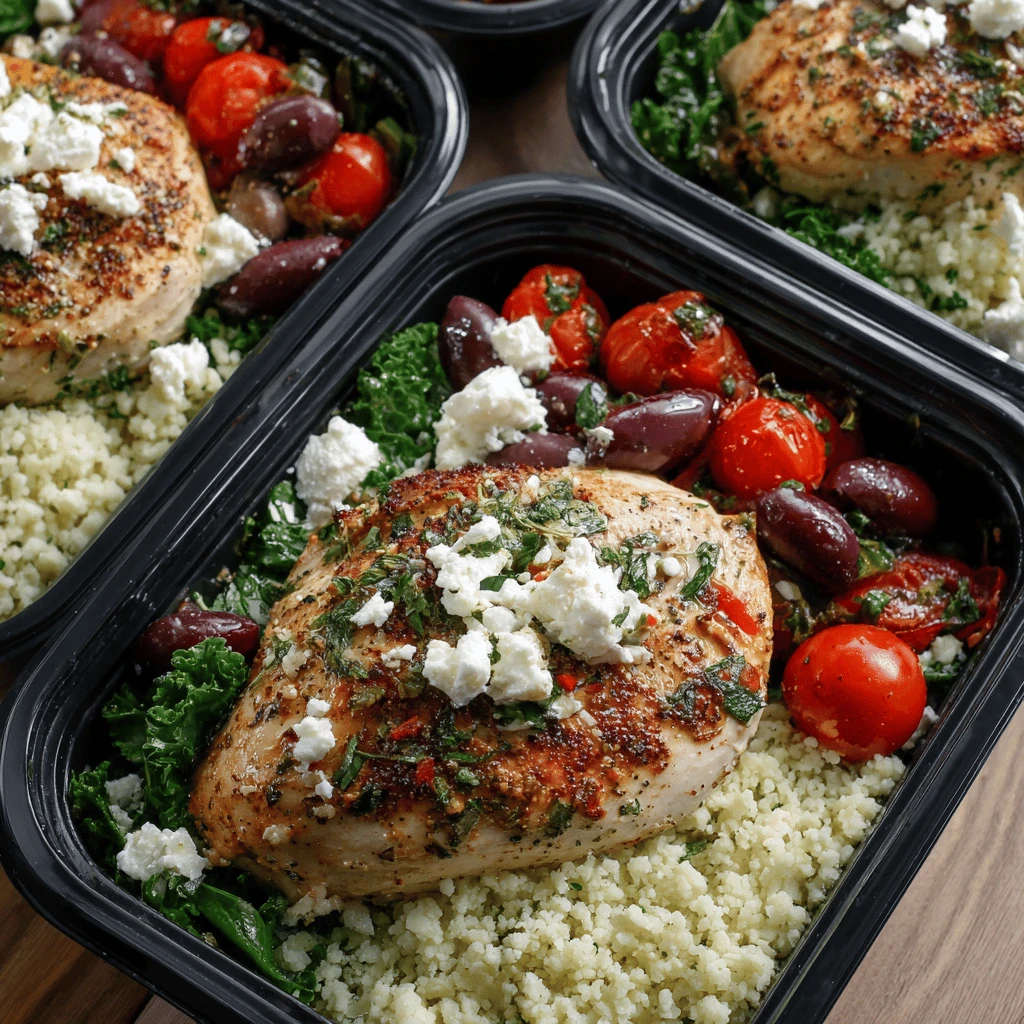 Mediterranean Chicken Meal Prep: Your Guide to Delicious and Healthy Weekday Meals