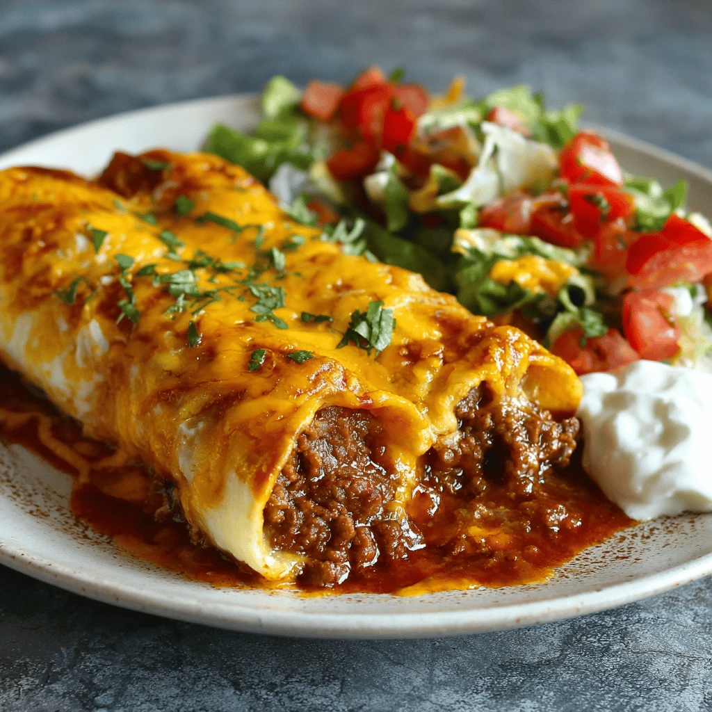 Beef and Cheese Enchiladas: A Delicious and Easy Recipe