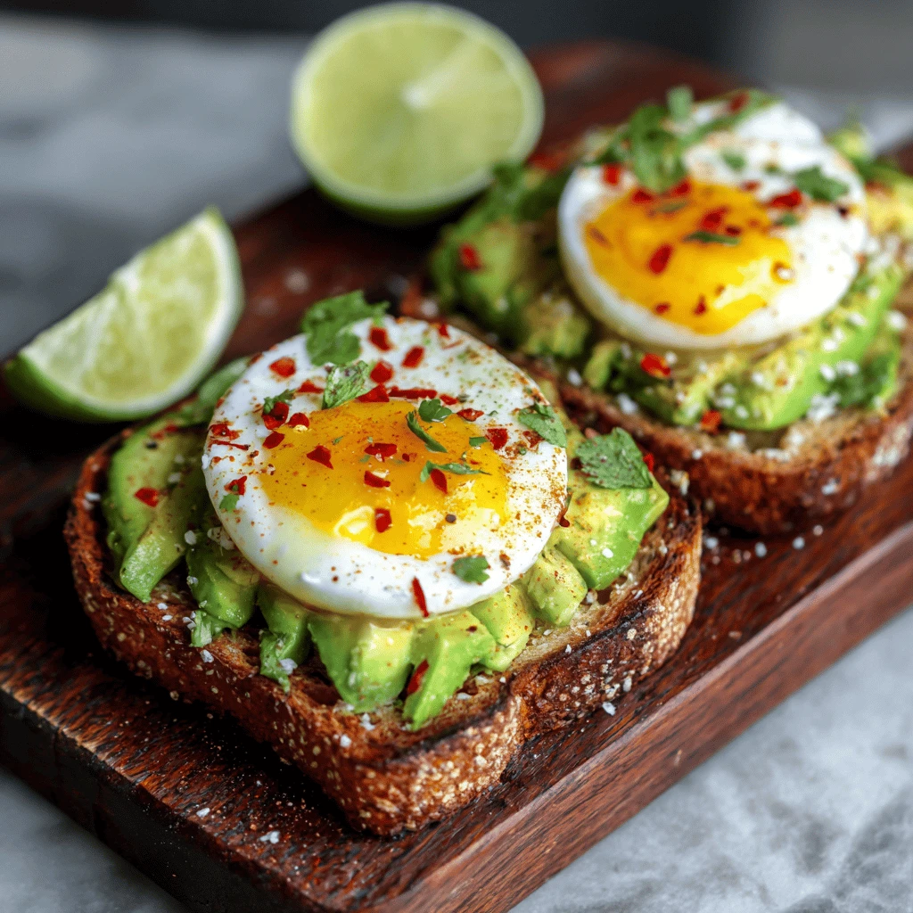 Avocado Egg Toast: Delicious and Healthy Snack Ideas