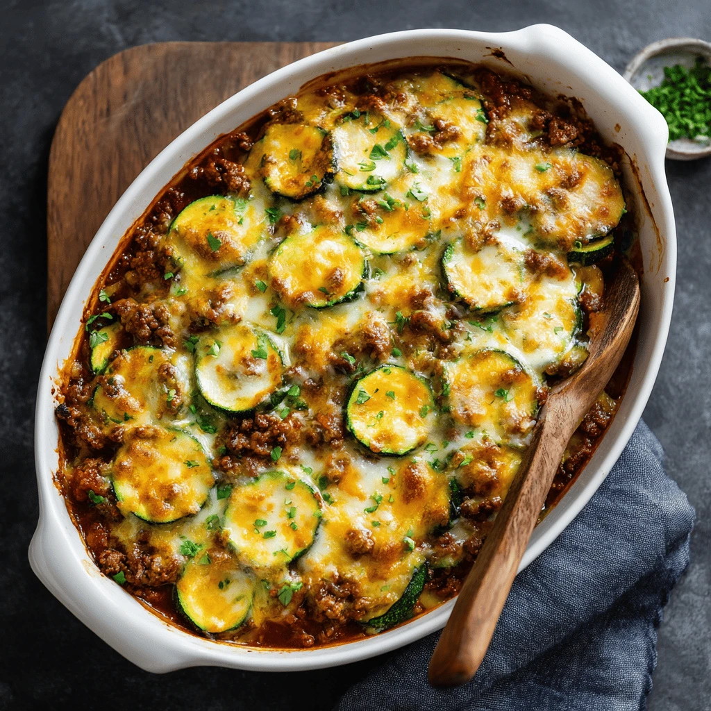 Ground Beef and Zucchini Casserole: A Delicious and Healthy Family Meal