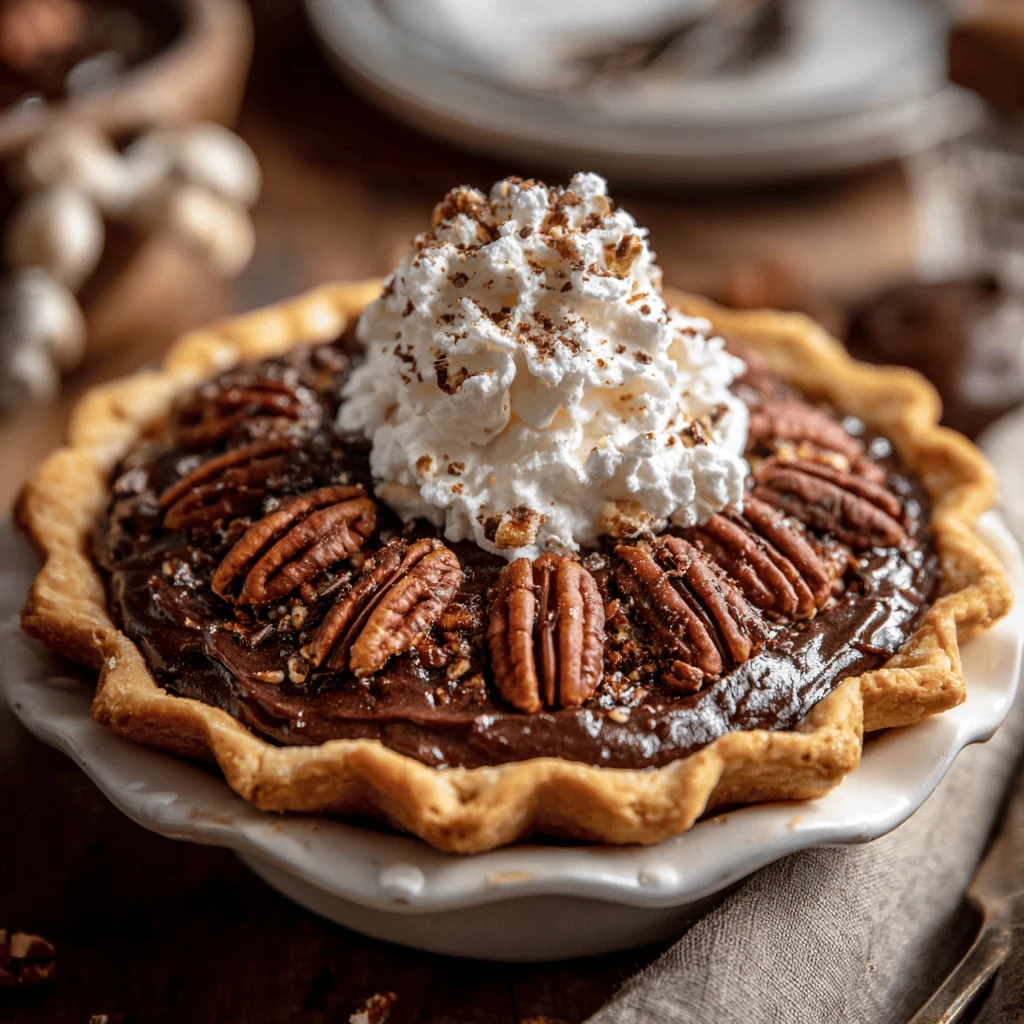 Chocolate Pecan Pie Thanksgiving Special