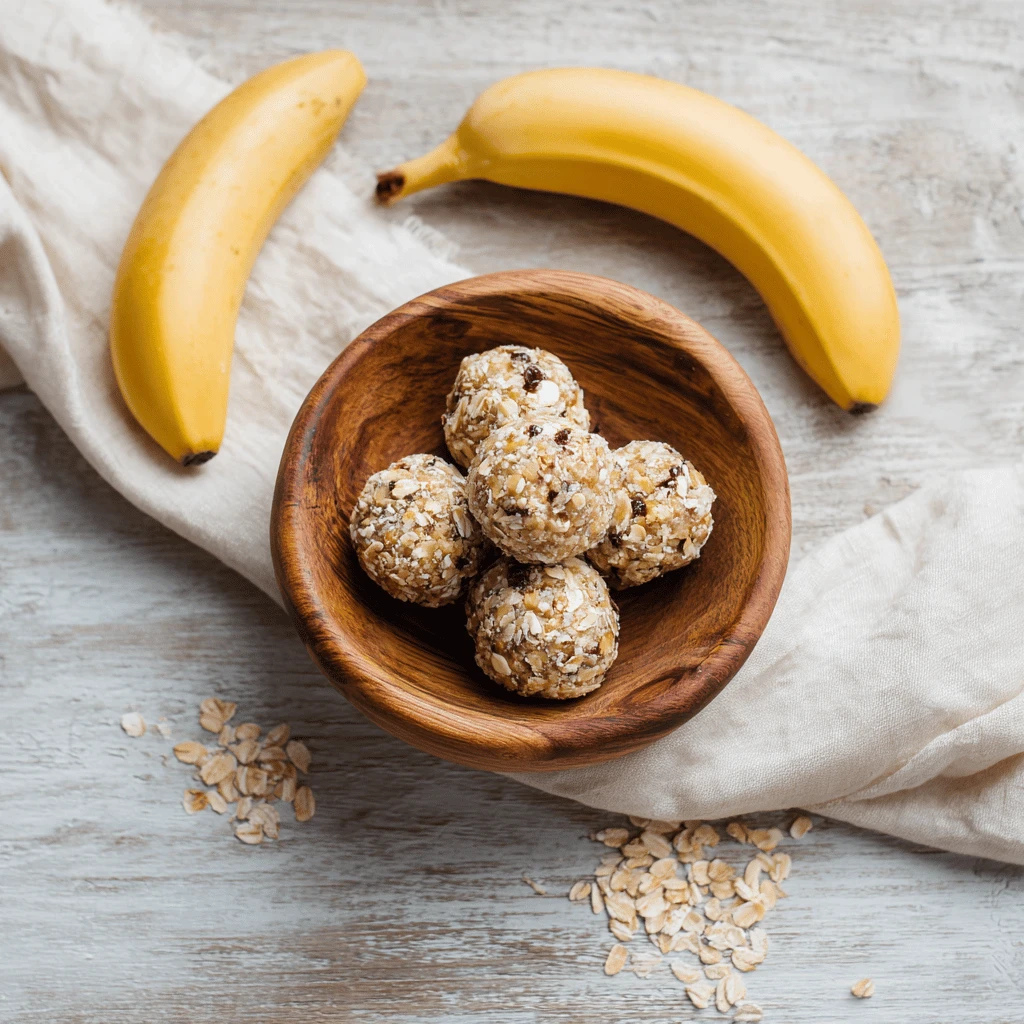 Banana Oat Energy Bites: Healthy Snacks