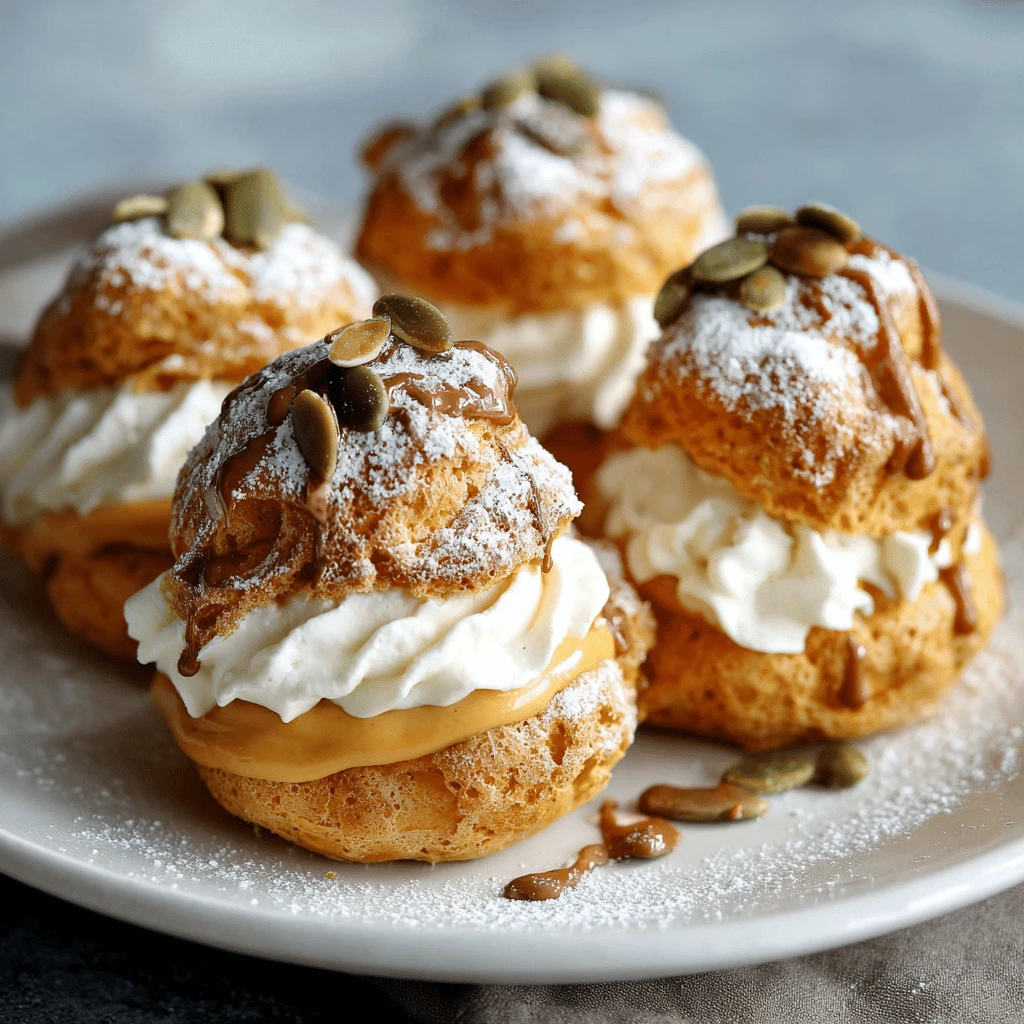 Pumpkin Cream Puffs: The Perfect Thanksgiving Dessert