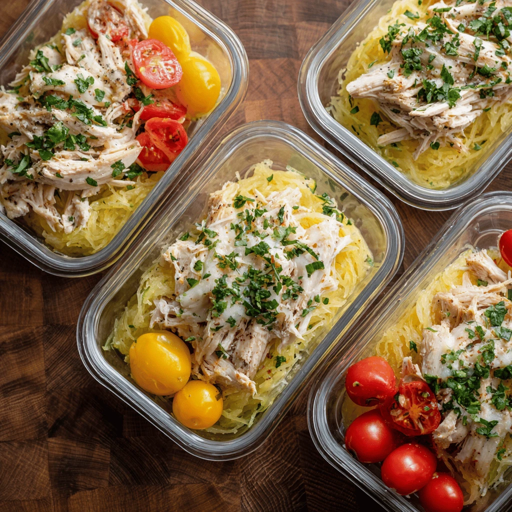 Spaghetti Squash Chicken Meal Prep: Your Guide to Healthy, Delicious Lunches