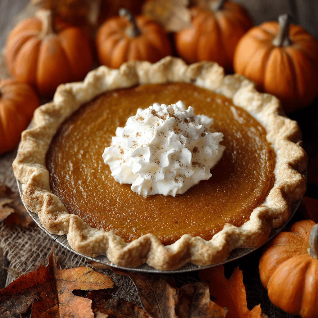 Classic Pumpkin Pie for Thanksgiving