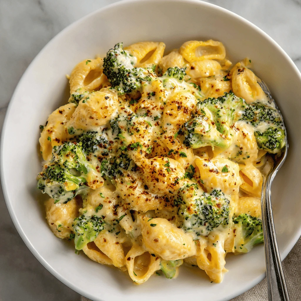 Creamy Broccoli Mac and Cheese