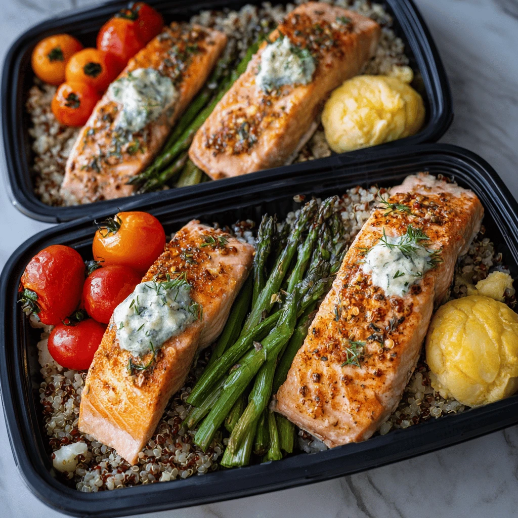 Healthy Salmon Meal Prep Ideas