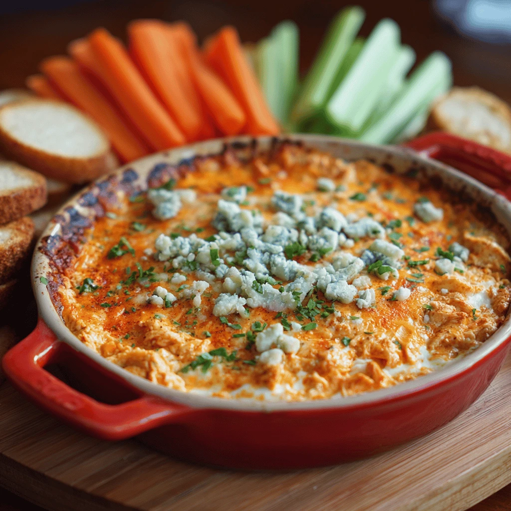Baked Buffalo Chicken Dip: The Ultimate Crowd-Pleaser