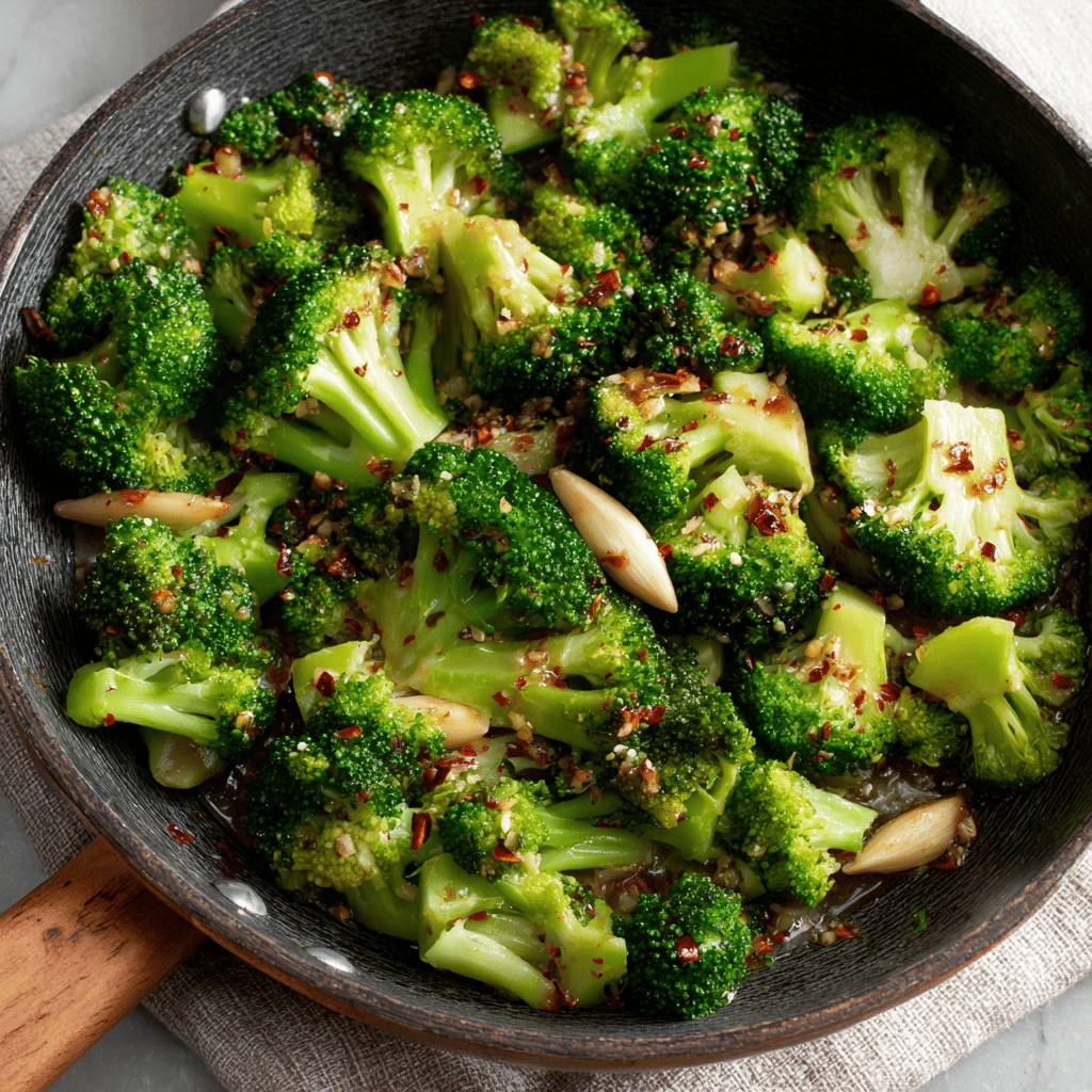 Easy Garlic Broccoli Sauté