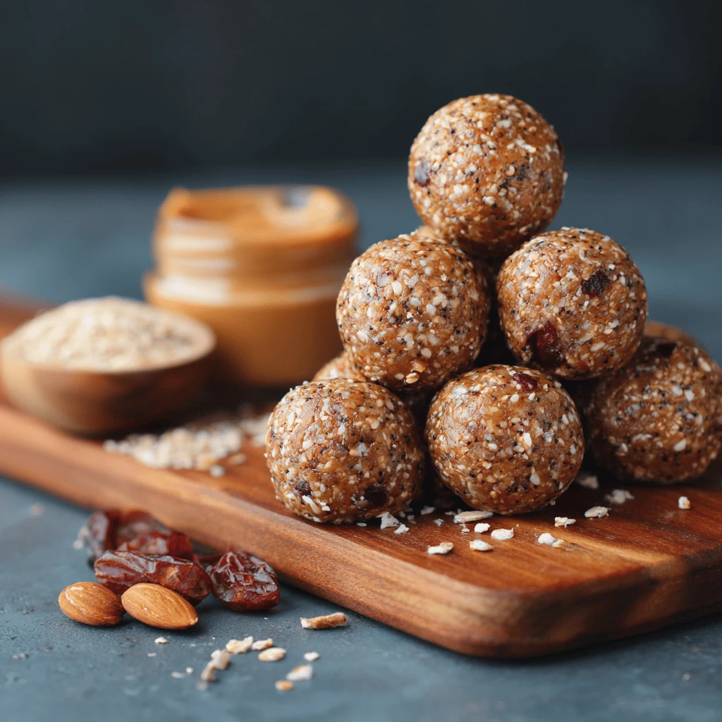 No-Bake Peanut Butter Bites: Healthy Snacks