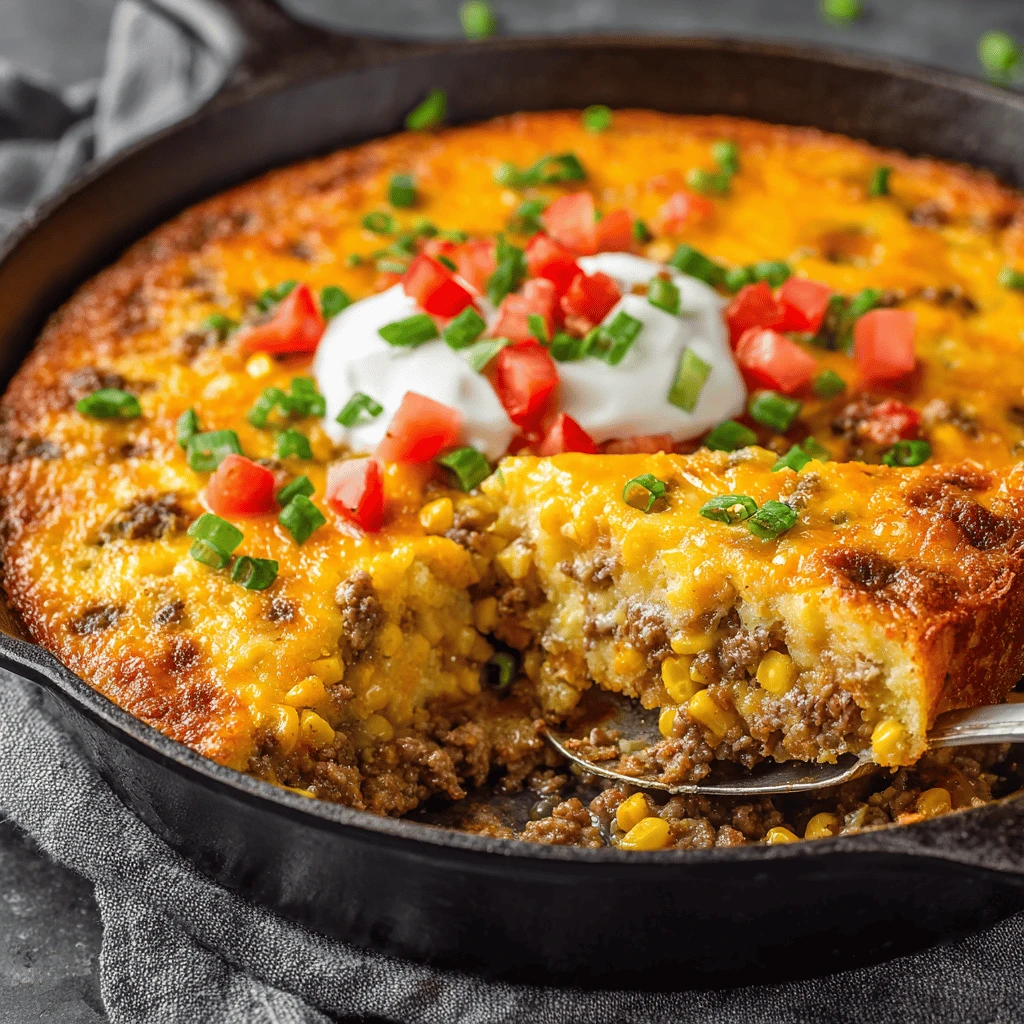 Ground Beef and Corn Casserole