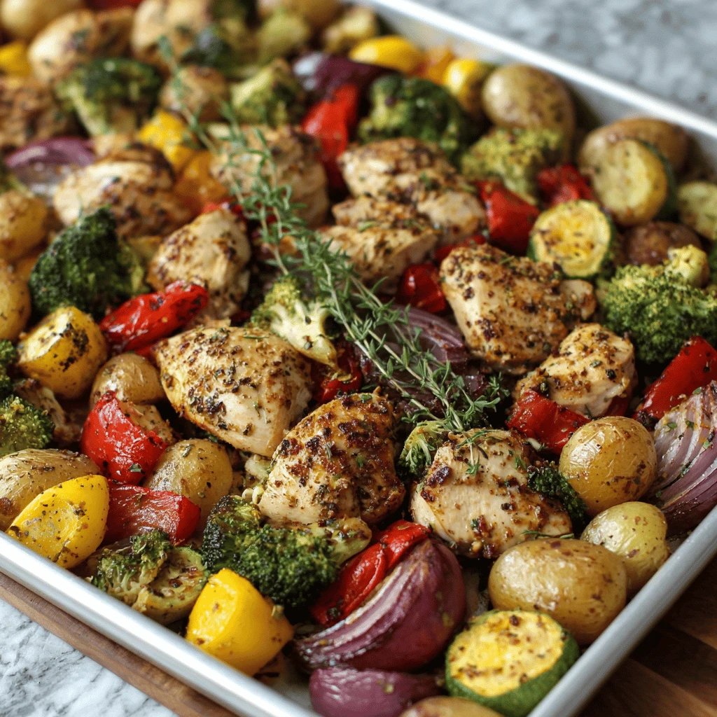Chicken and Veggie Sheet Pan Meal Prep: Your Guide to Easy, Healthy Meals