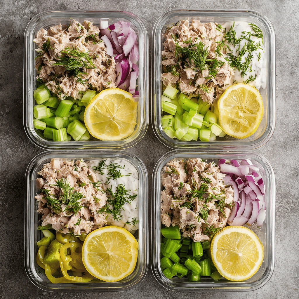 Healthy Tuna Meal Prep Idea