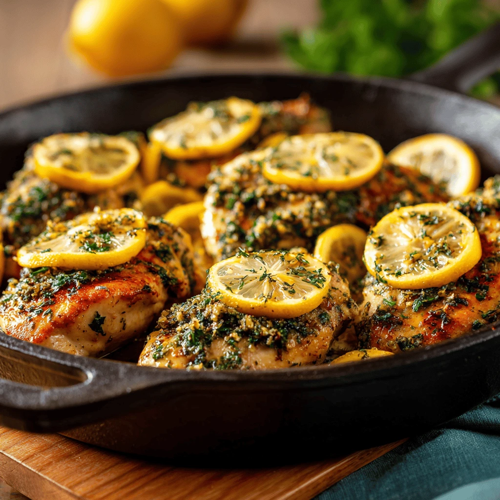 Lemon Herb Chicken Easy Dinner