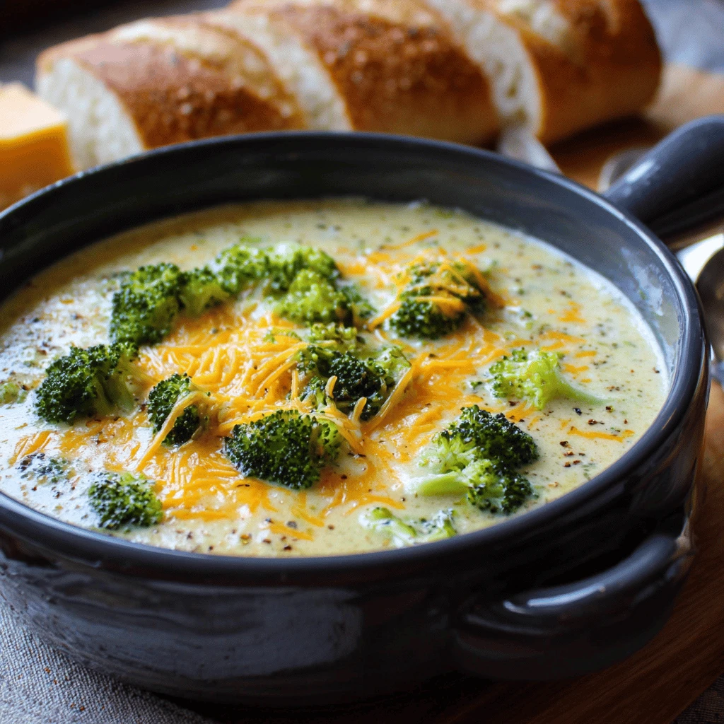 Cheesy Broccoli and Cauliflower Soup: Creamy Comfort in a Bowl