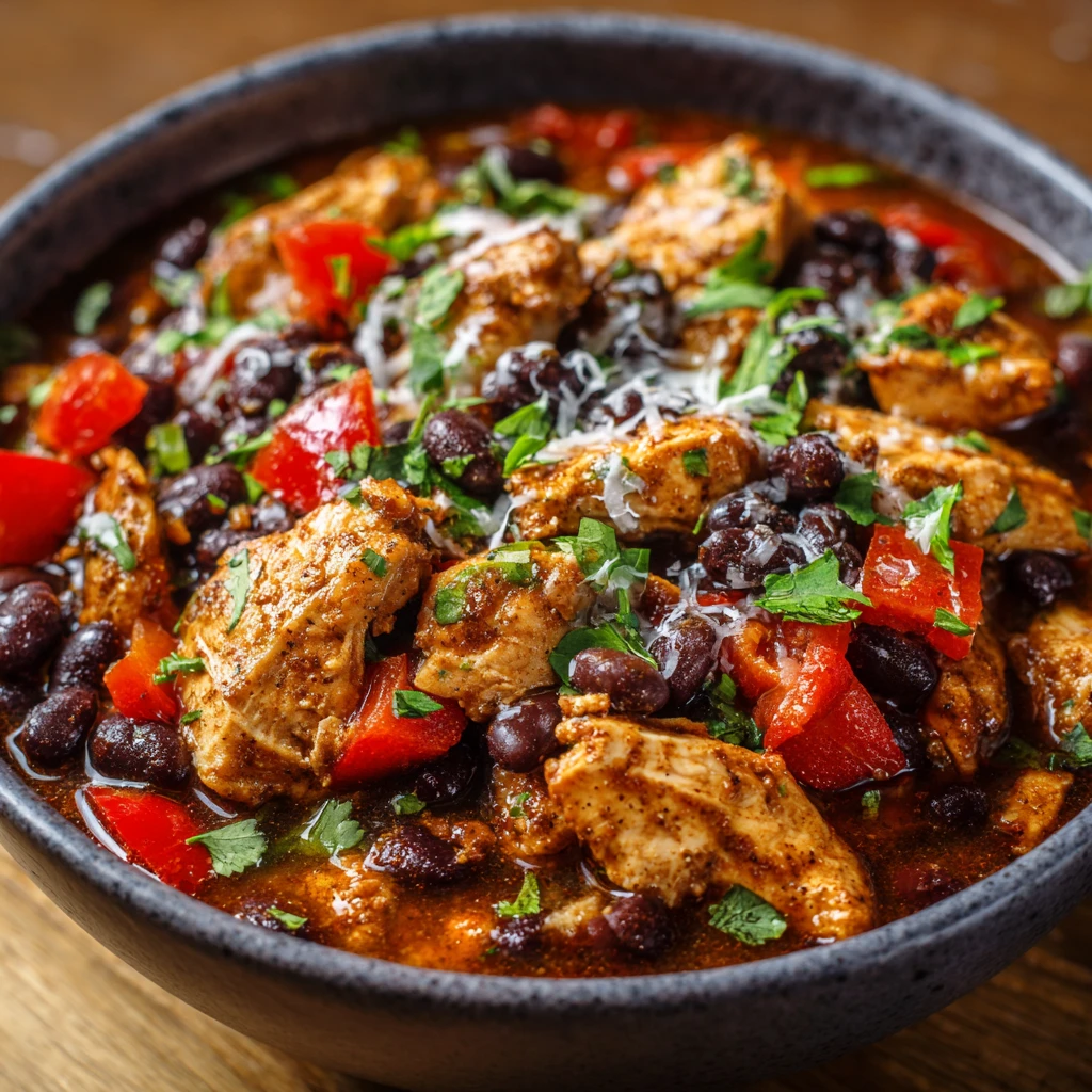 Slow Cooker torso and Black Beans